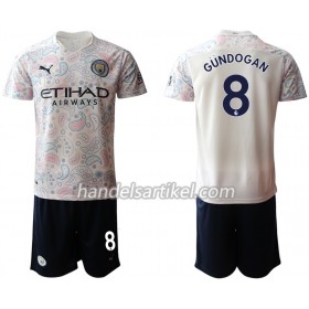 Manchester City İlkay Gundogan 8 Kinder Ausweich Trikotsatz 2020/21 Kurzarm (+ Kurze Hosen)